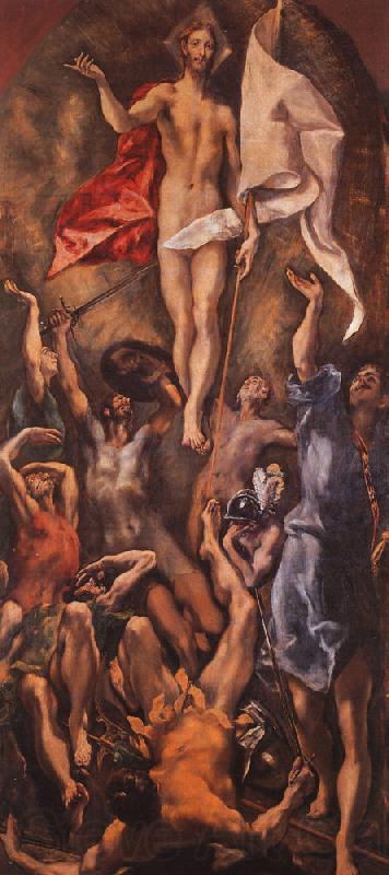 El Greco Resurrection Norge oil painting art